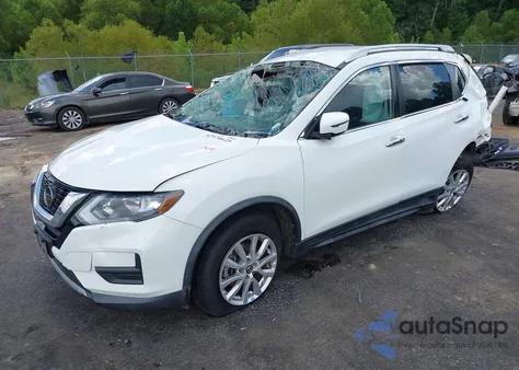 2019 Nissan Rogue Sv z USA, uszkodzony, nr VIN KNMAT2MT5KP502945